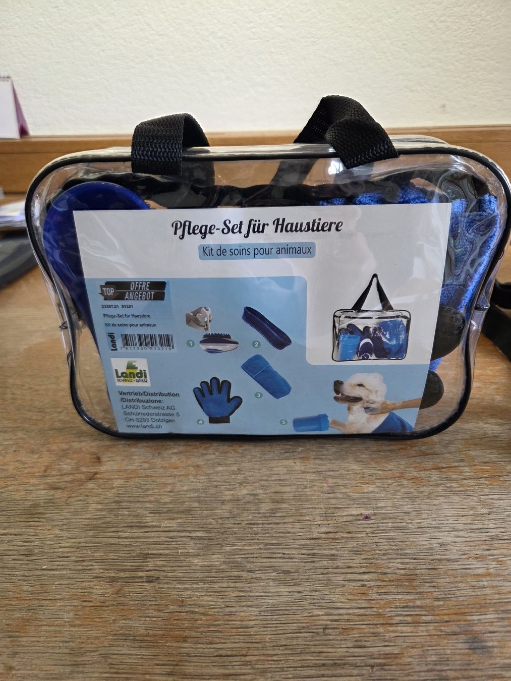 Pflegeprodukte: Hunde Pflege-Set – Neu und originalverpackt aus Aarberg von chr_9v67