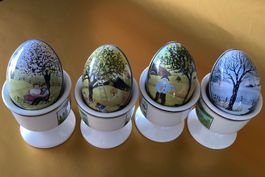 4 Blech - Ostereier / die vier Jahreszeiten / Heimatwerk 🥚