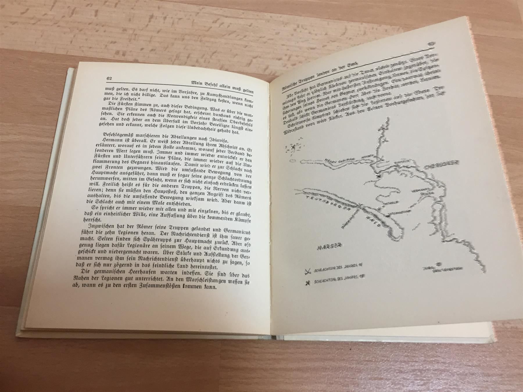 Libri: F.H. Hamkens. Hermann der Cherusker 1939 – Usato da Cormagens venduto da Bonsai111 7
