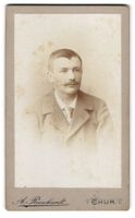 Fotografie A. Reinhardt, Chur, Mann mit 