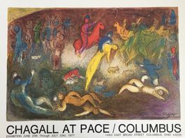 Marc Chagall     "Chagall At Pace/Columbus"