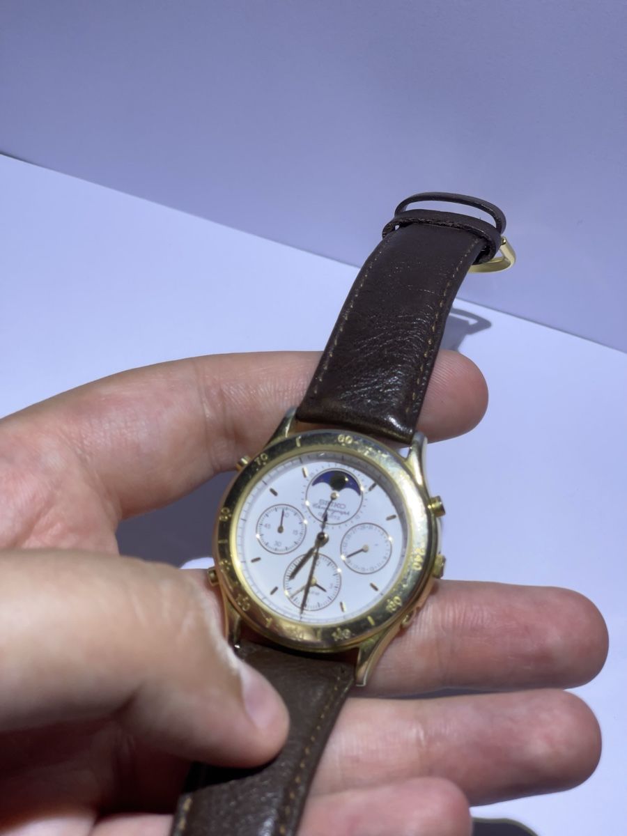 Seiko Orologi: Seiko Moonphase Chronograph Quartz – Difettoso da Frauenfeld venduto da Toni_Chronicels 4