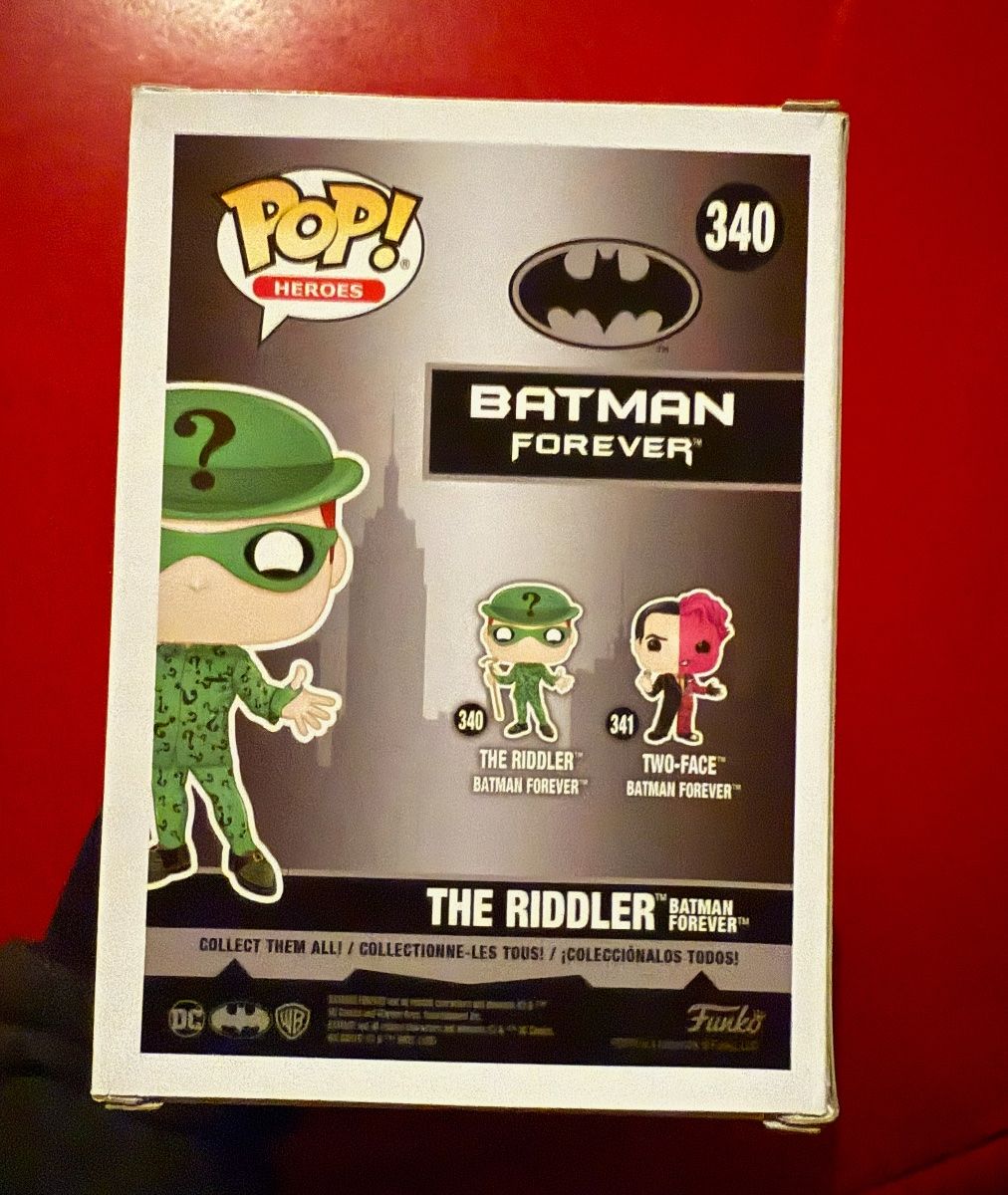 Funko Statuette: Funko Pop! Batman - The Riddler – Nuovo e nell'imballaggio originale da Moudon venduto da CollectorGeek 2
