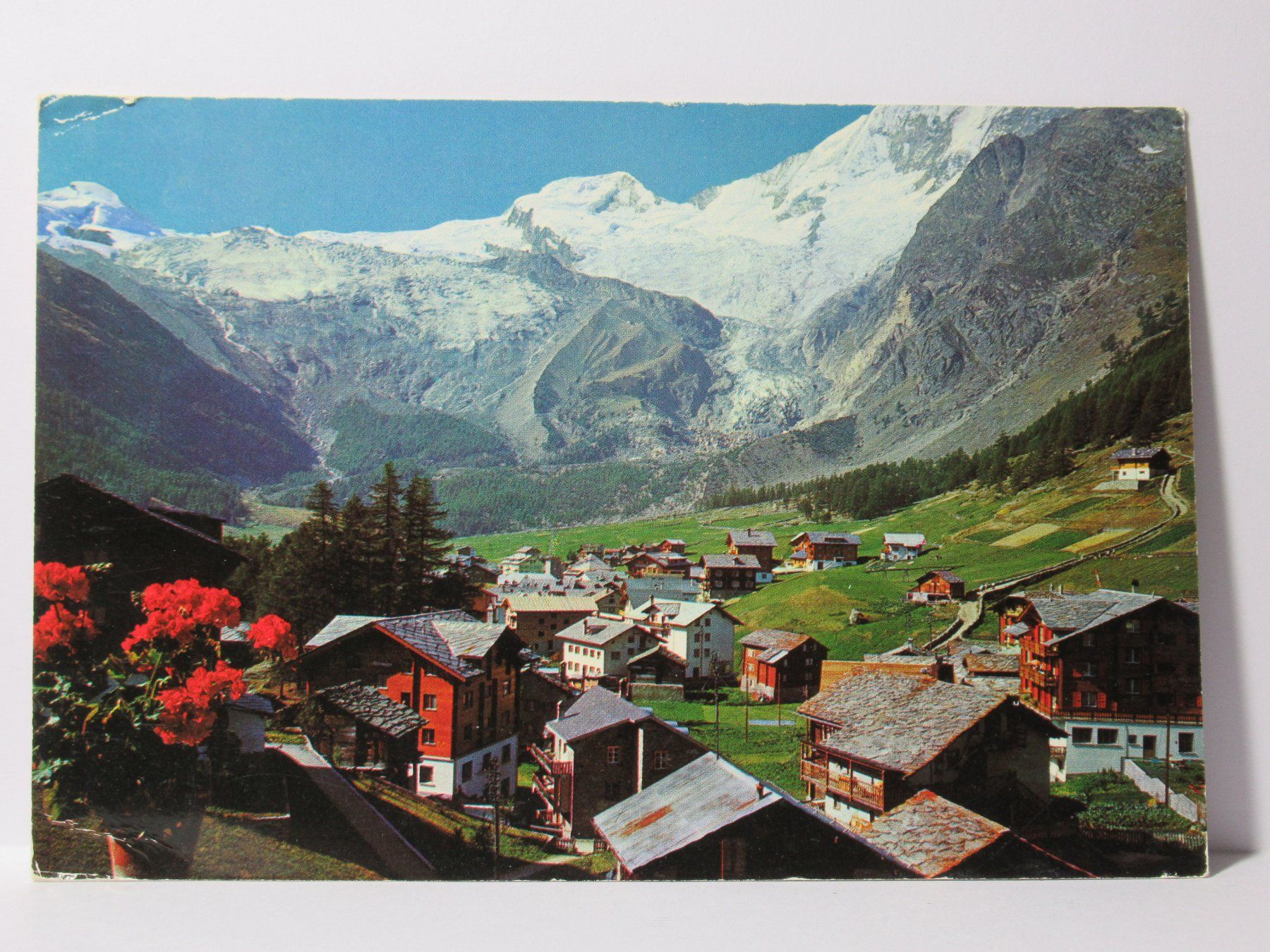 Cartoline postali: Saas - Fee 1963 – Usato da Grenchen venduto da Bluemchen1900