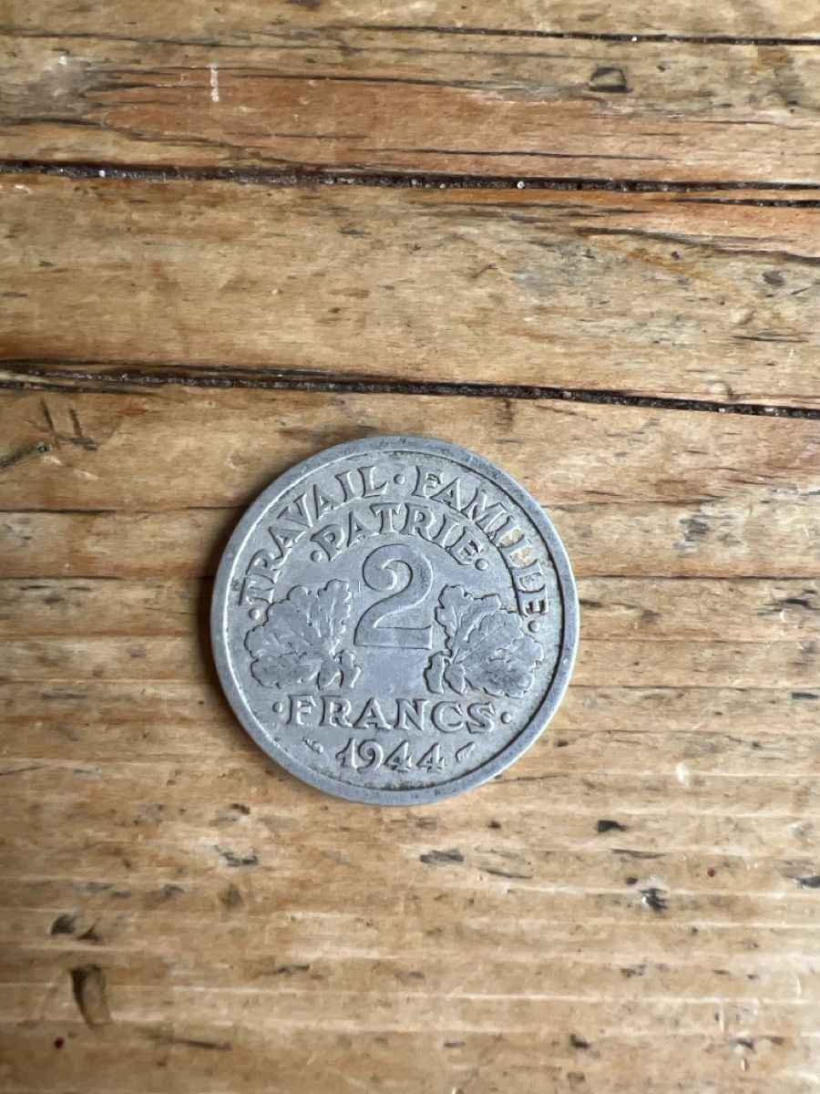 Tutti le monete: Francs Münze 1944 – Usato da Hittnau venduto da BrigitteM8335