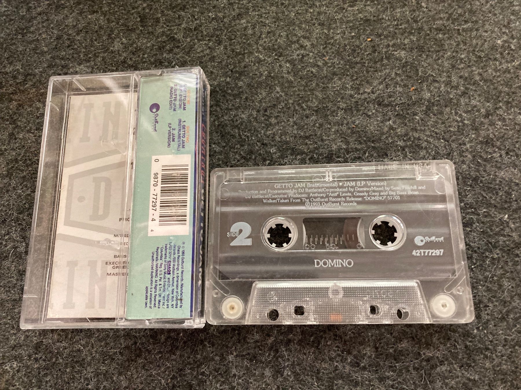 Musicassette: Domino - Getto Jam (MC) – Usato da Fribourg venduto da Karushi 4