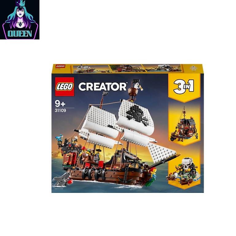 Kit di costruzioni: Lego Creator Piratenschiff Set Nr. 31109 – Usato da Hettlingen venduto da Queen-Of-Old-Things