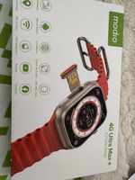 Modio 4G Smartwatch - Inkl. 3 Armbänder, Neu