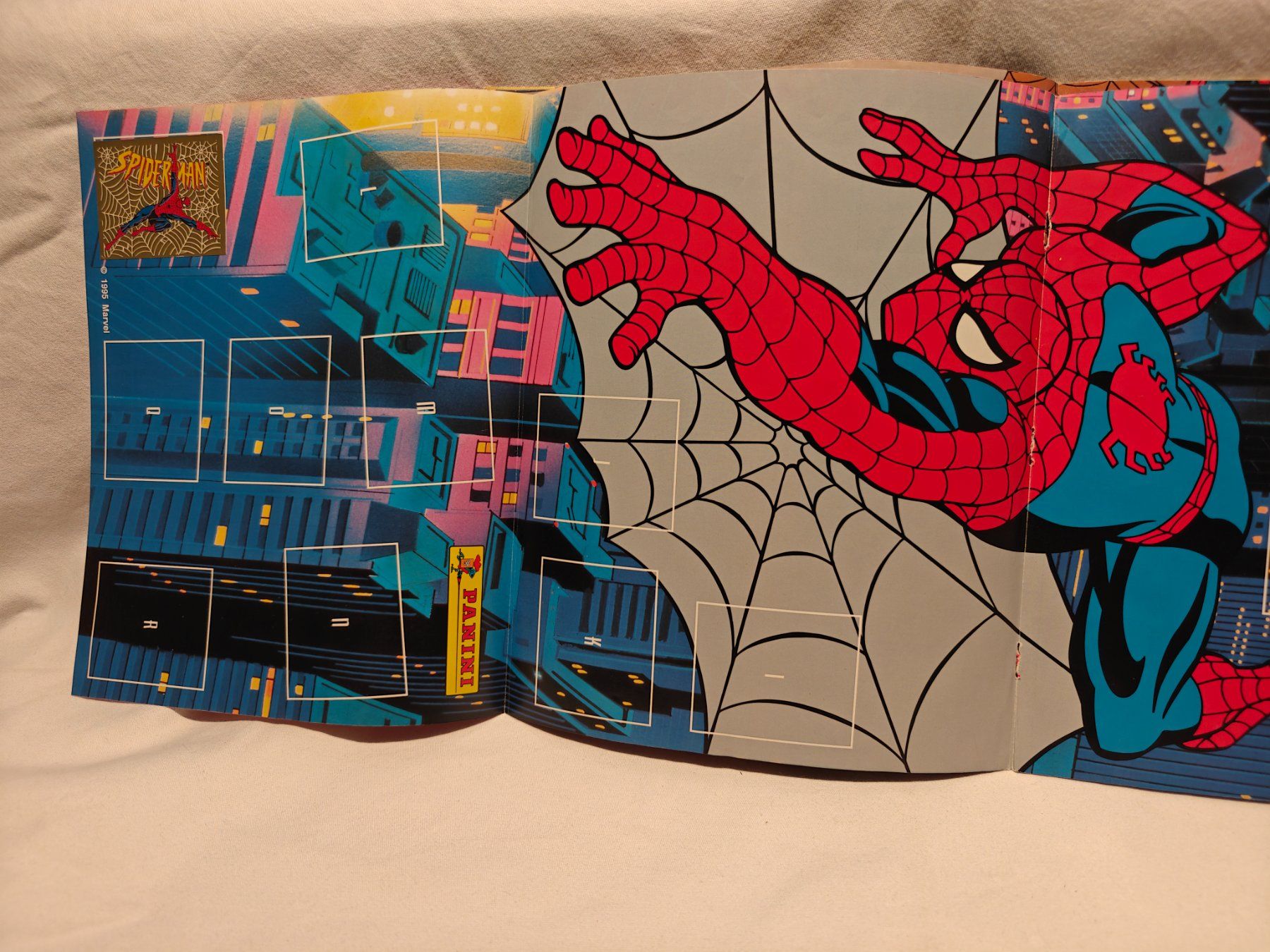 Panini Album: Spider-Man 1995 Panini Stickeralbum – Usato da Gutenswil venduto da Vulcano21 6