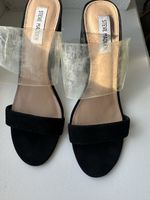 Black transparent heels Steve Madden size 39