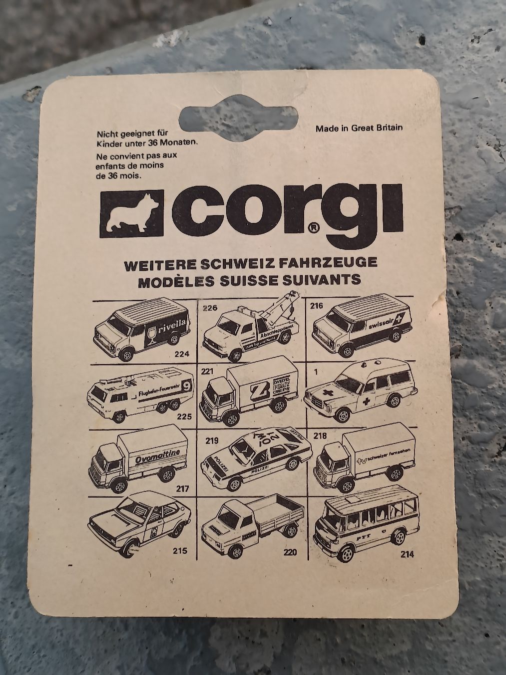 Corgi Toys Modellini d'auto: Modellauto Corgi / Ford Transit - Henniez Schweizer Edition – Nuovo (secondo la descrizione) da Brugg AG venduto da Ente015 2