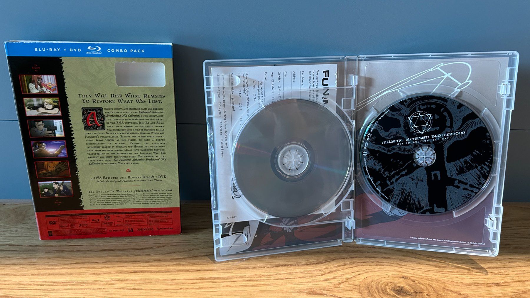 Tutti i DVDs: Fullmetal Alchemist Brotherhood – Usato da Liebefeld venduto da Eaglewings5 2
