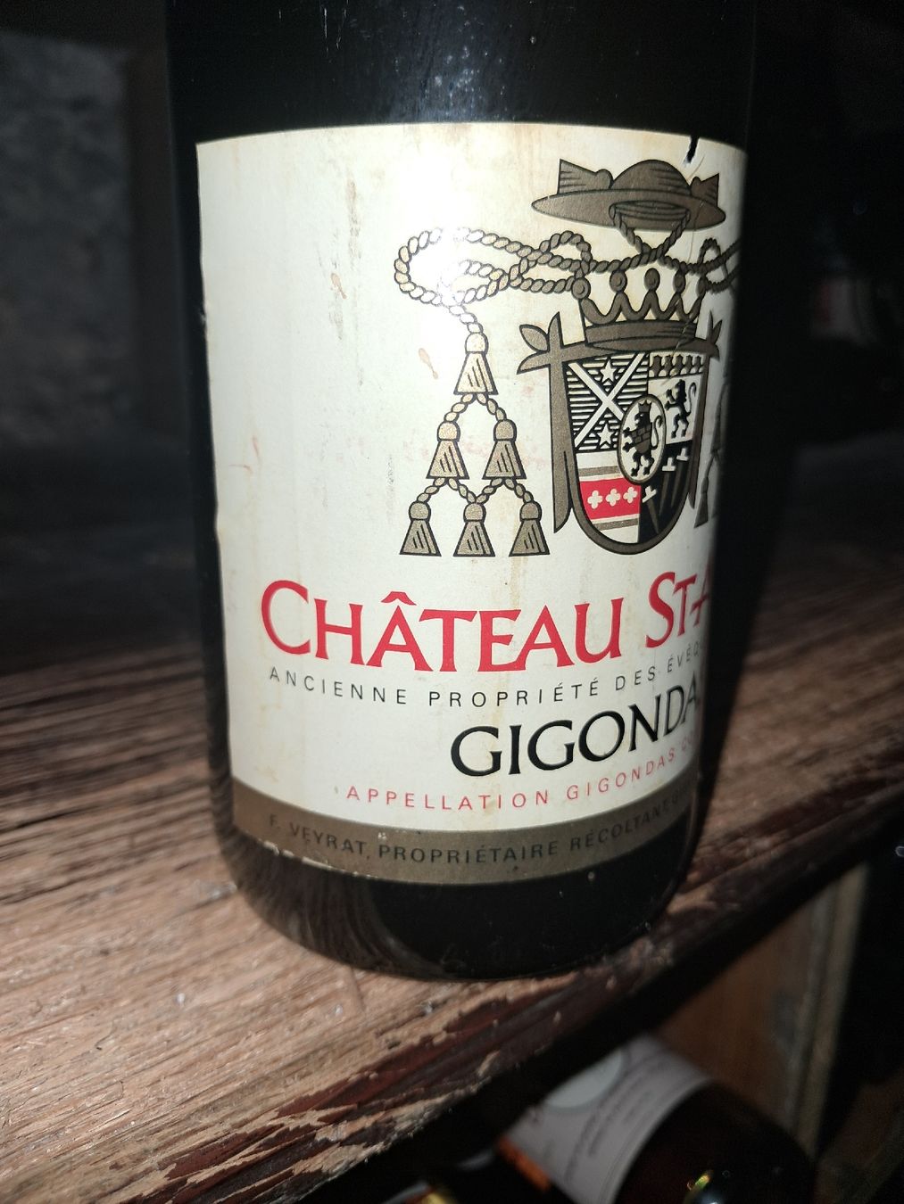 Vino: Château Saint-André Gigondas 1988 – Nuovo e nell'imballaggio originale da Le locle venduto da juliensaran 2