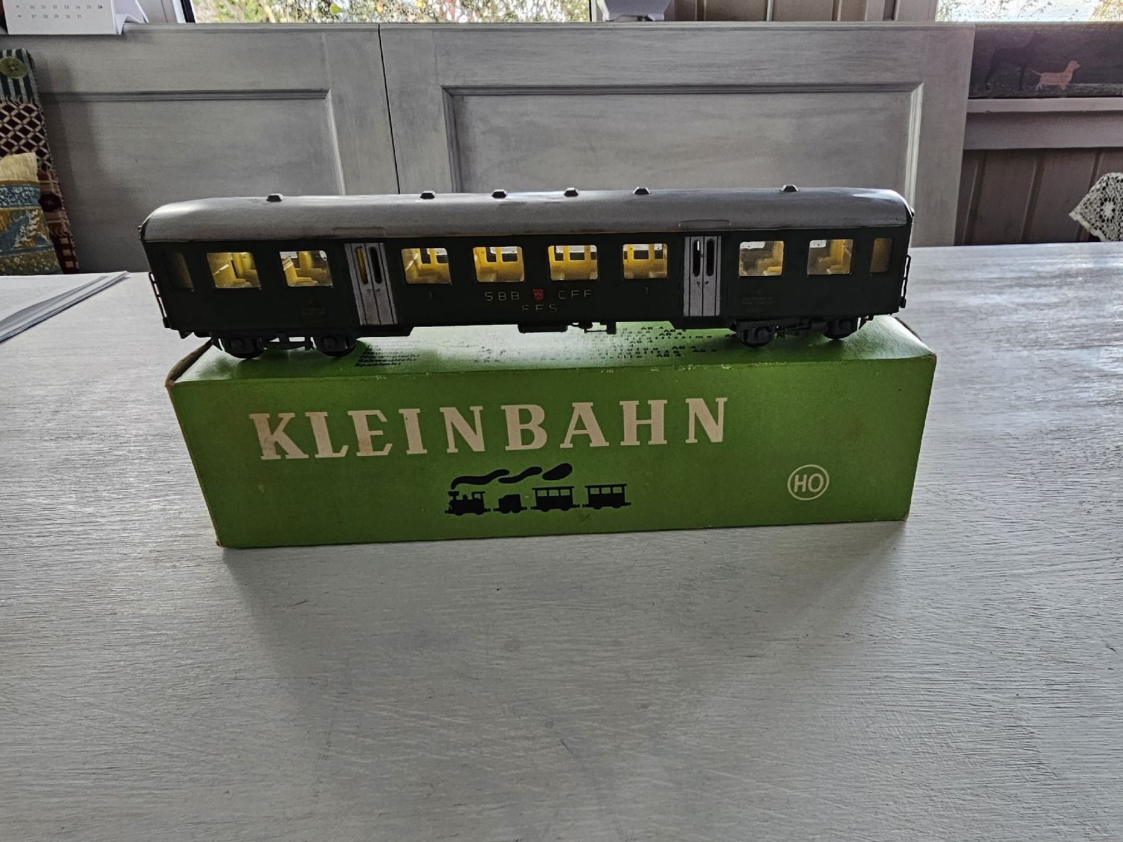 Kleinbahn Modellini di ferrovie: SBB Personenwagen Kleinbahn – Usato da La Cibourg venduto da Octavio57