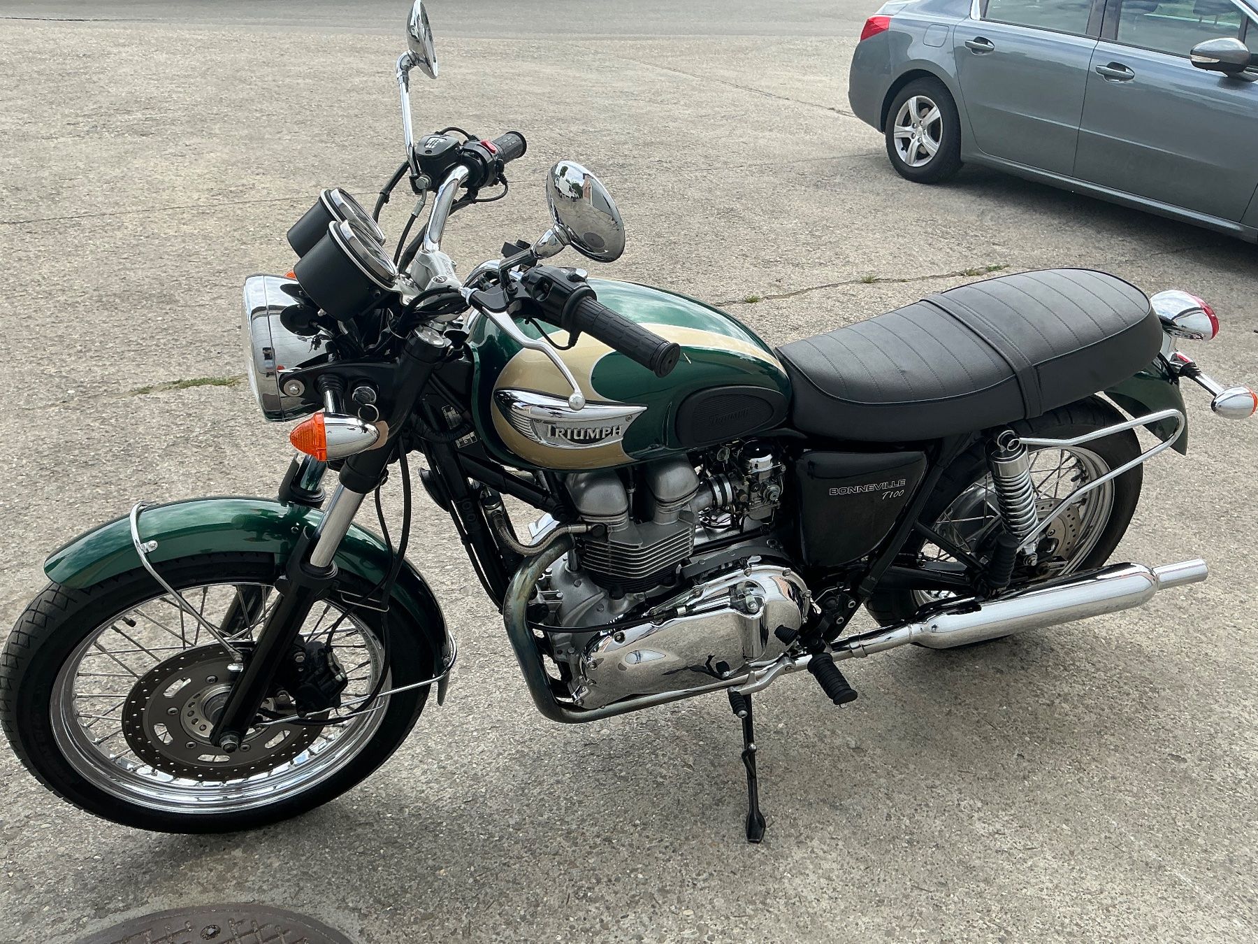 Triumph Chopper: TRIUMPH BONNEVILLE T100 – Usato da strengelbach venduto da Zoks 6