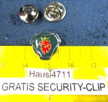 SCANIA LKW TRUCK SAAB AUTO LOGO PIN KLEIN-FEIN-EDEL SILBRIG
