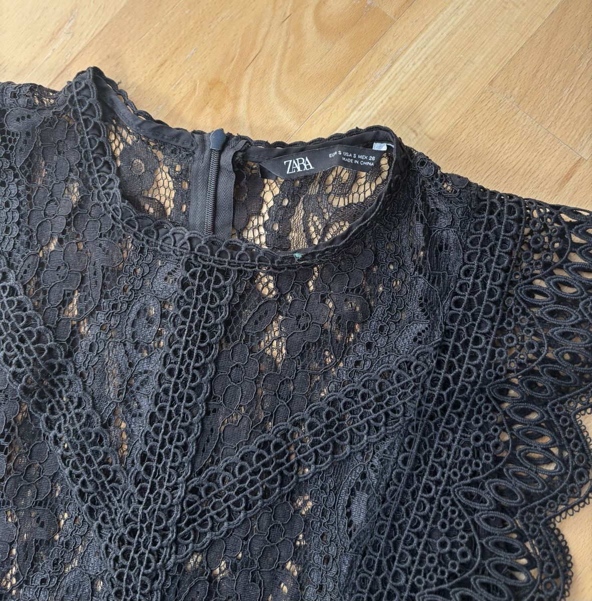 Zara Tops: Zara Lace Top Black Size S – Neu (gemäss Beschreibung) aus Zürich von ann_26jc 6