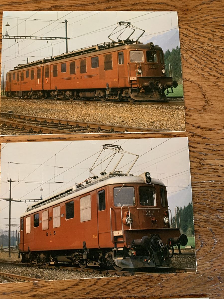 Modellini di ferrovie: BLS Postkarten Sammlung "rail in 88" Occasion – Usato da Winden venduto da EmilNeu 1