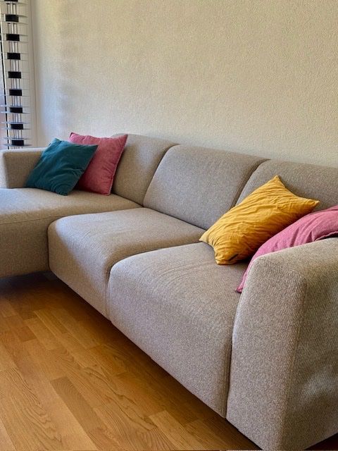 Micasa Divani: BROSCH Ecksofa links, Farbe: Sand, MICASA, 3jährig – Usato da Niederwangen BE venduto da ste_q9lg 1