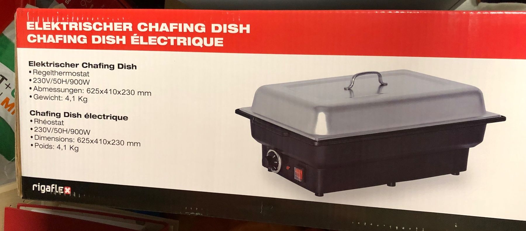 Elettrodomestici da cucina: Chafing Dish - 900 W – Nuovo e nell'imballaggio originale da Kriens venduto da regula64