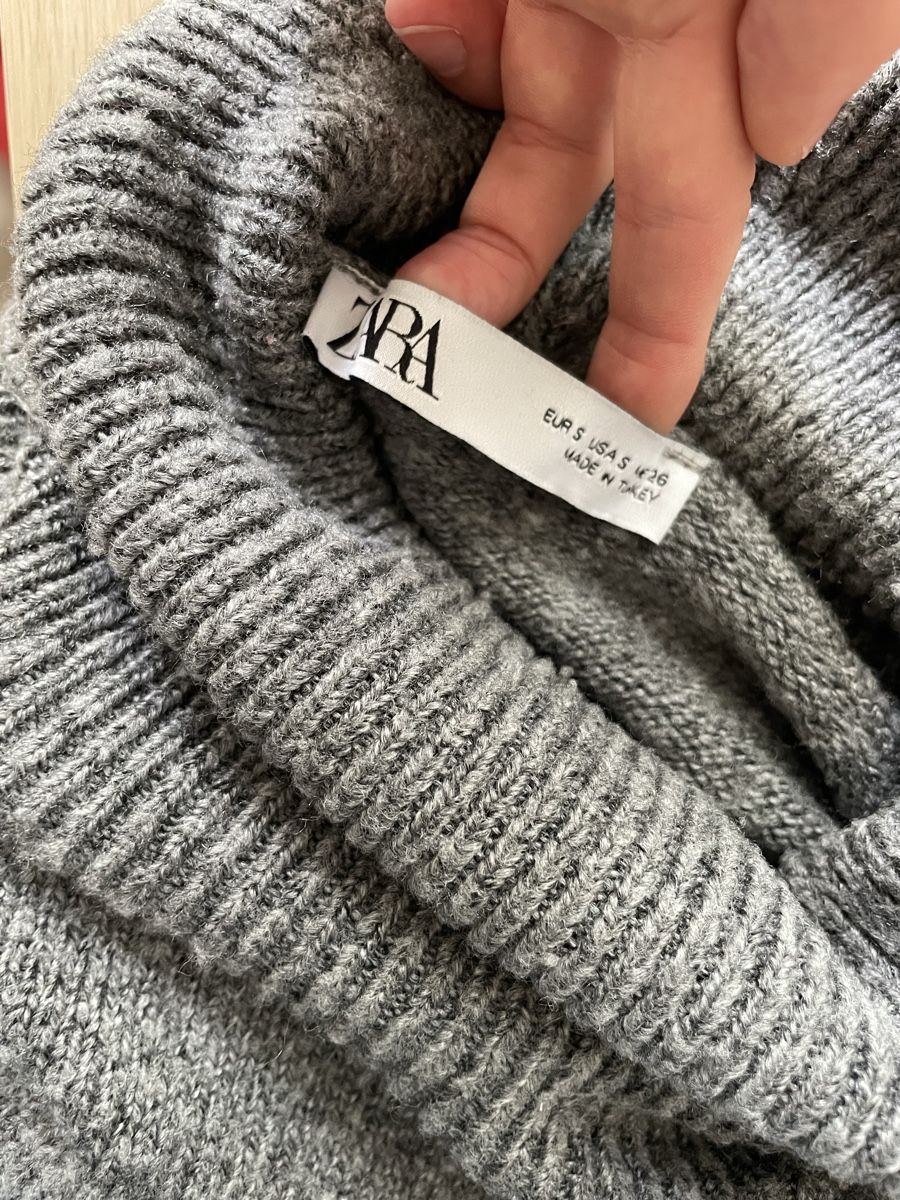 Zara Pulls & Sweat-shirts: Grey turtleneck zara S  – D'occasion à Urdorf par mag_5mm5 3