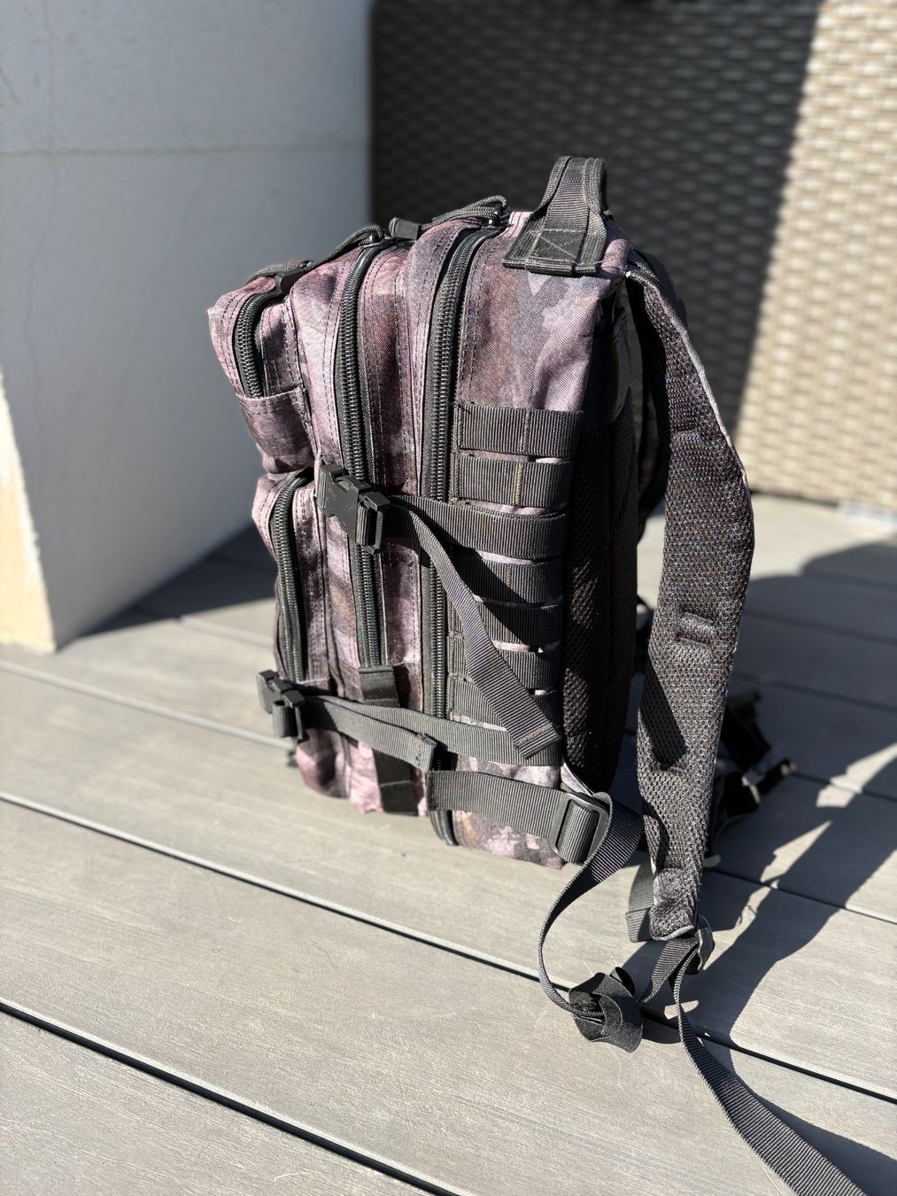 Zaini: Military Rucksack, Assault I, night-camo – Usato da Niederwil AG venduto da Pascal879 1
