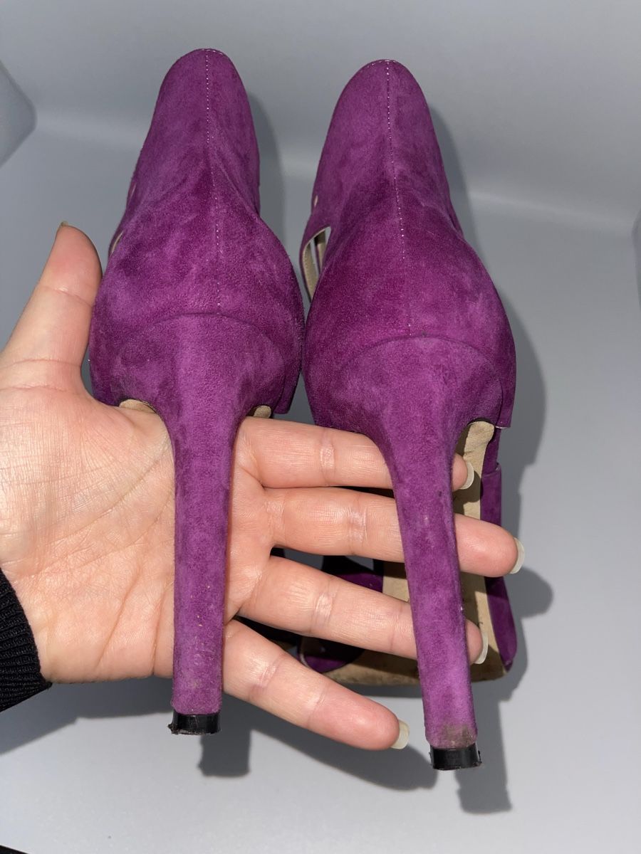 Jimmy Choo Damenschuhe: Jimmy Choo purple high heels size 40 – Gebraucht aus Lugano von cri_djb 8
