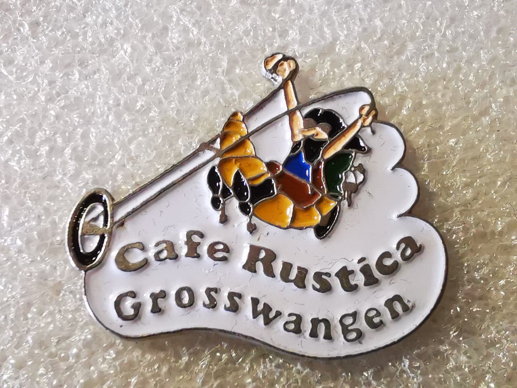 Placchette & Badge: Ansteckpin 148: Cafe Rustica – Usato da Oppligen venduto da Pin-Fall-Shop