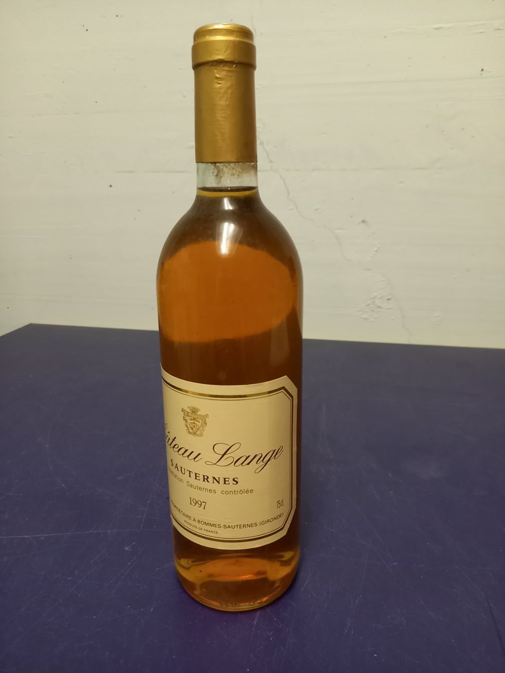 Vino: Sauternes, Château Lange – Nuovo (secondo la descrizione) da Epagny venduto da sig_fj9g 2