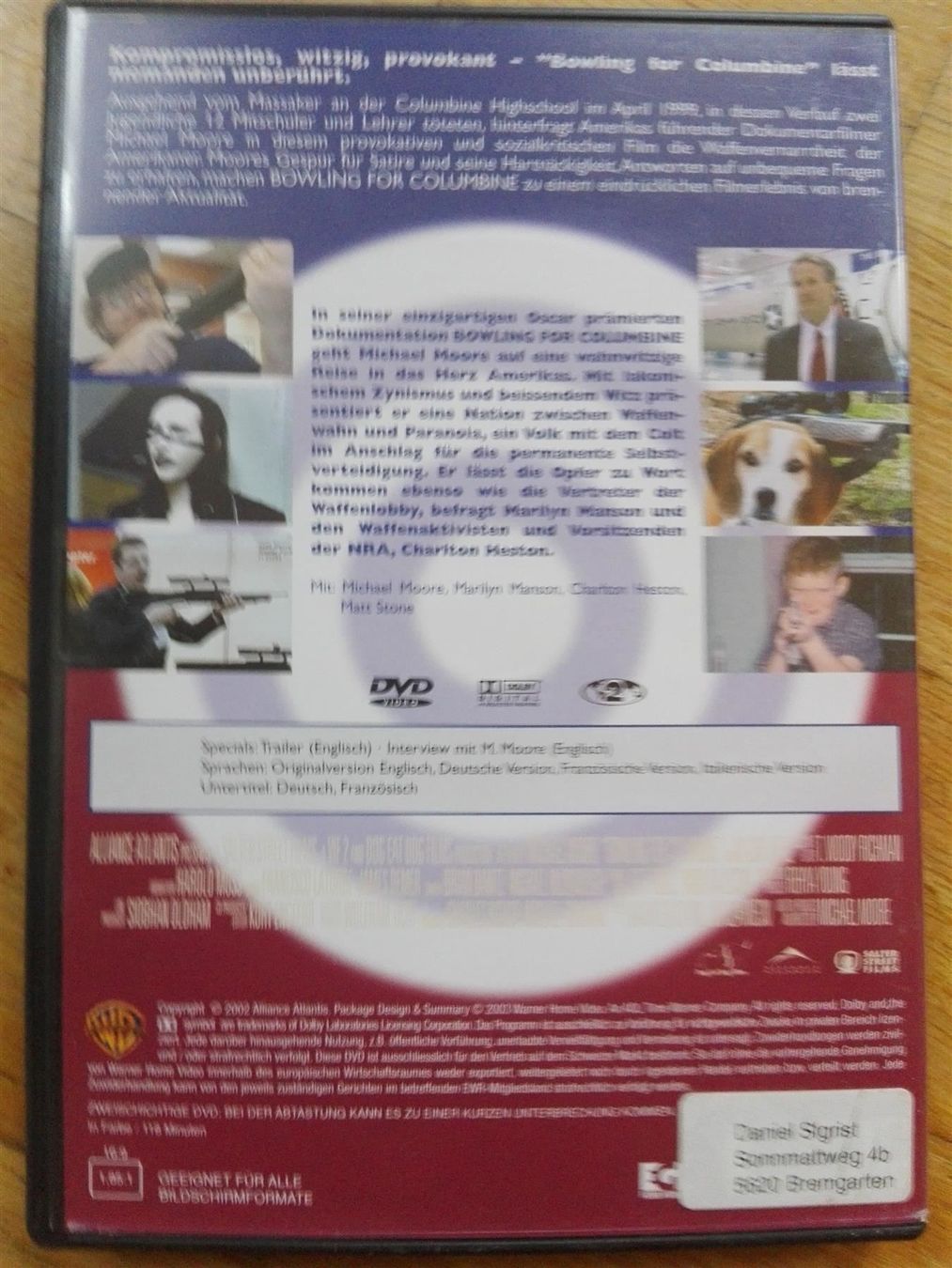 Tutti i DVDs: 4x Michael Moore   (Dokumentation DVDs) – Usato da St. Gallen venduto da elkapone 4