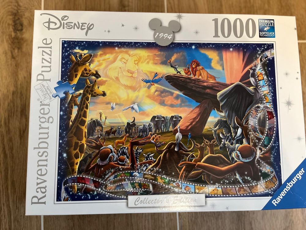 König der Löwen Puzzle 1000Teile | Kaufen auf Ricardo
