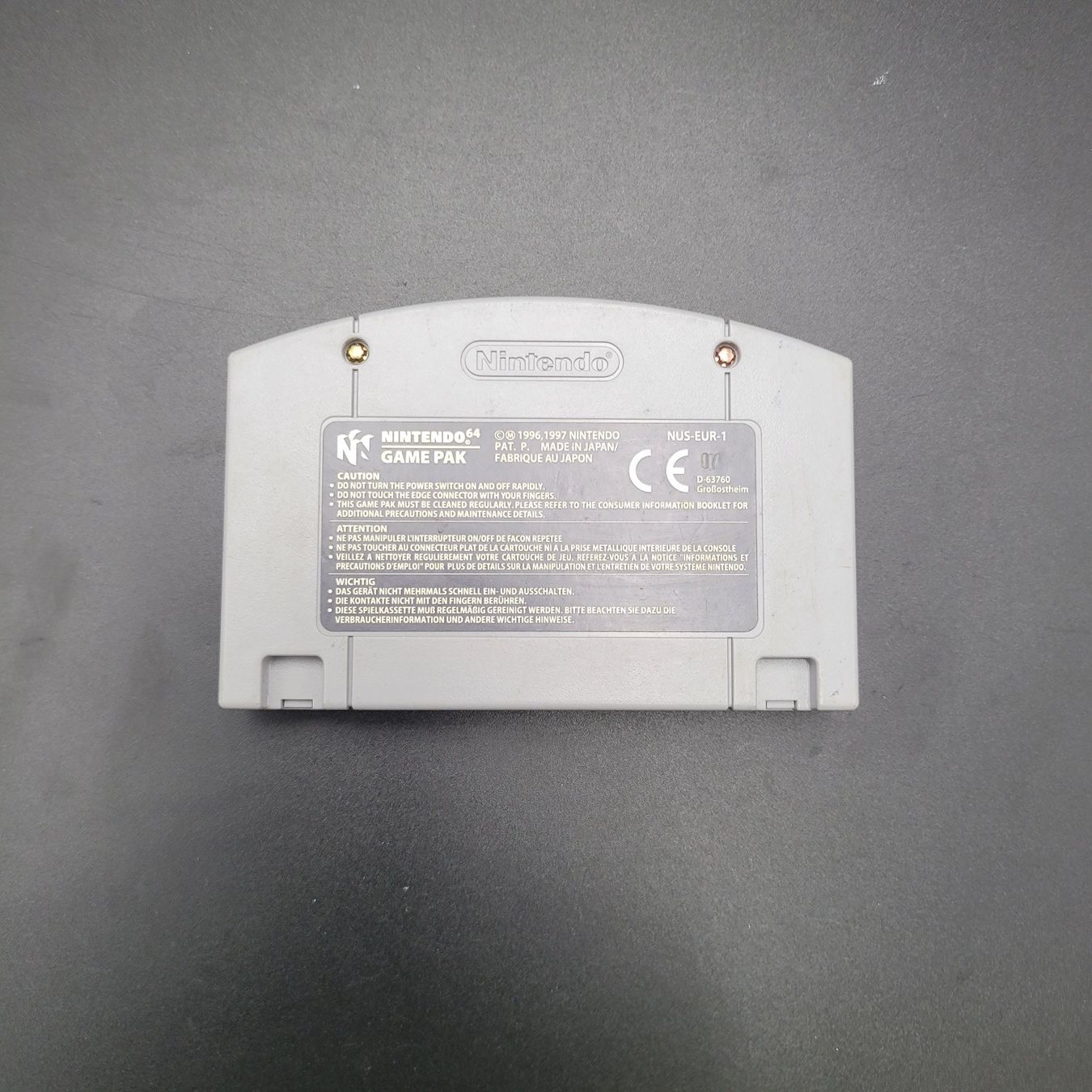 Nintendo Spiele: 007 Goldeneye N64 – Gebraucht aus Domat/Ems von  1