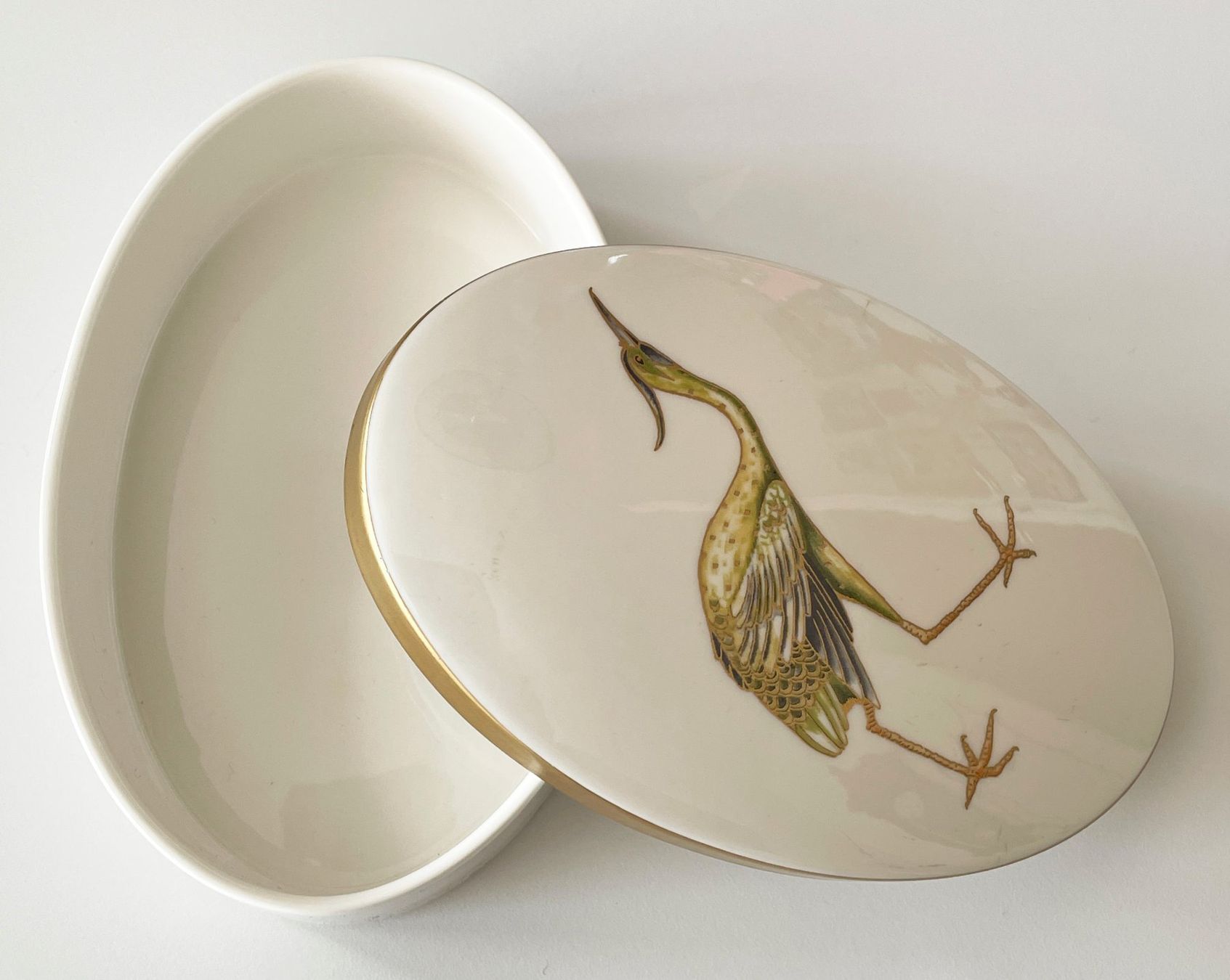 Villeroy & Boch Tutte le decorazioni: Deckeldose Birds von Villeroy & Boch – Usato da Chur venduto da elifornico 2