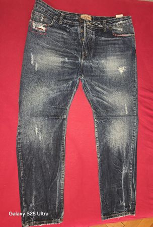 Jeans Klixs destroy style, taille 52, Made in Italy