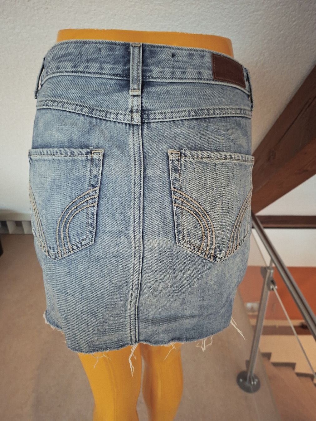 Hollister Röcke: Hollister Jeansrock, Gr. w25, hellblau – Gebraucht aus Klingnau von vollmond36 2