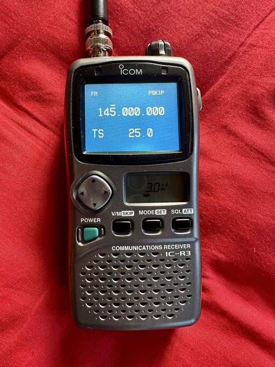 ICOM IC-R3 Wide-Band Funkscanner mit TV und DIAMOND Antenne | Kaufen ...