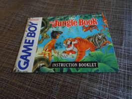 Anleitung zu The Jungle Book USA GAMEBOY