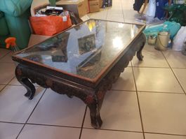table basse chinoise authentique ramenné de Chine année 60.