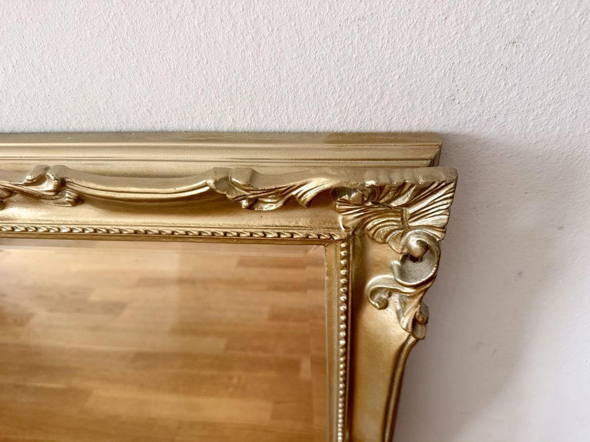 Specchi: Goldfarbener Holzspiegel – Usato da zürich venduto da julie.winona 1