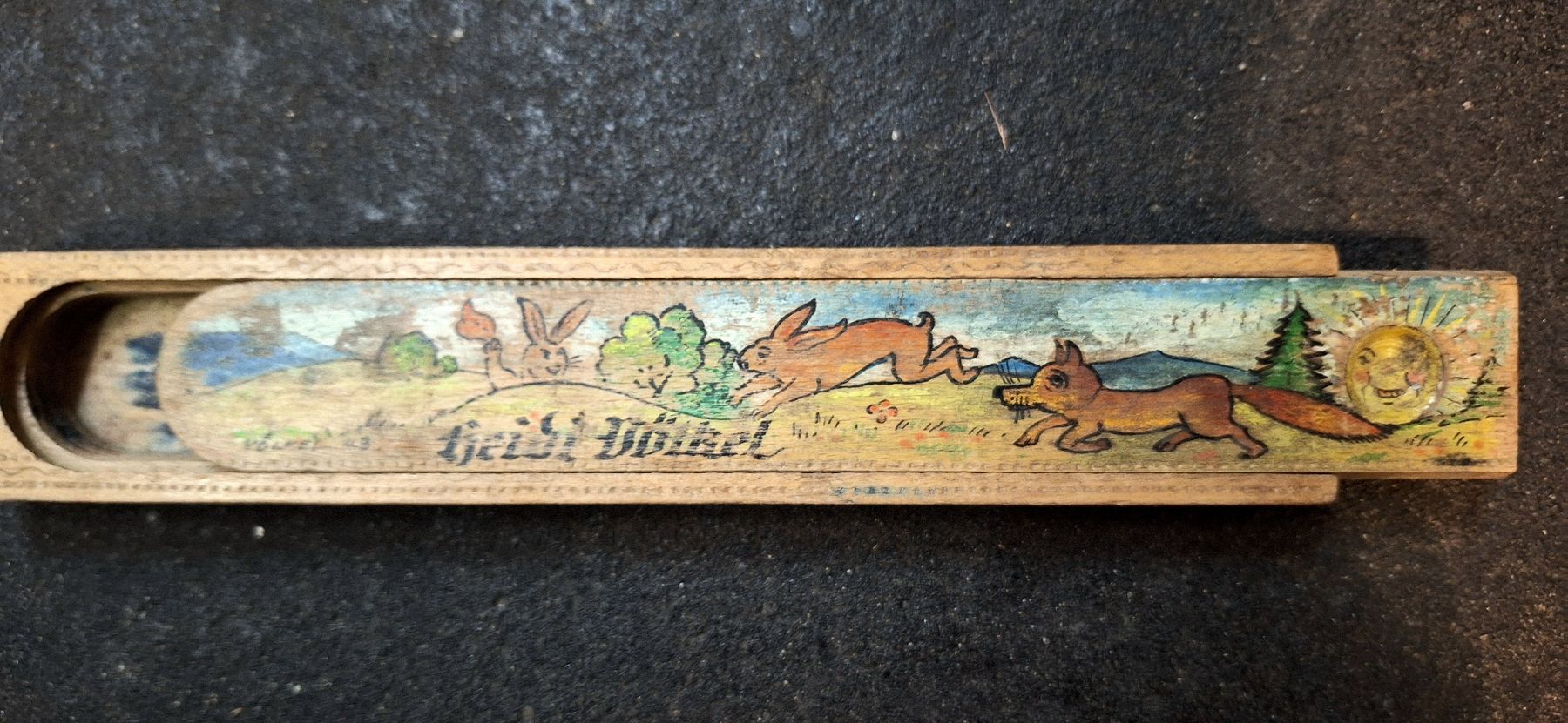 Articoli in legno: antike Griffel-Holz Schatullen – Usato da Emmenbrücke venduto da abu_9mj8 4