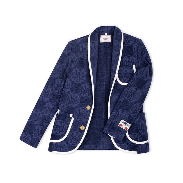 Jacken: Strandblazer "The Anjuna Jacquard Women" in Bleu Eclipse – Neu und originalverpackt aus Männedorf von Haegar68