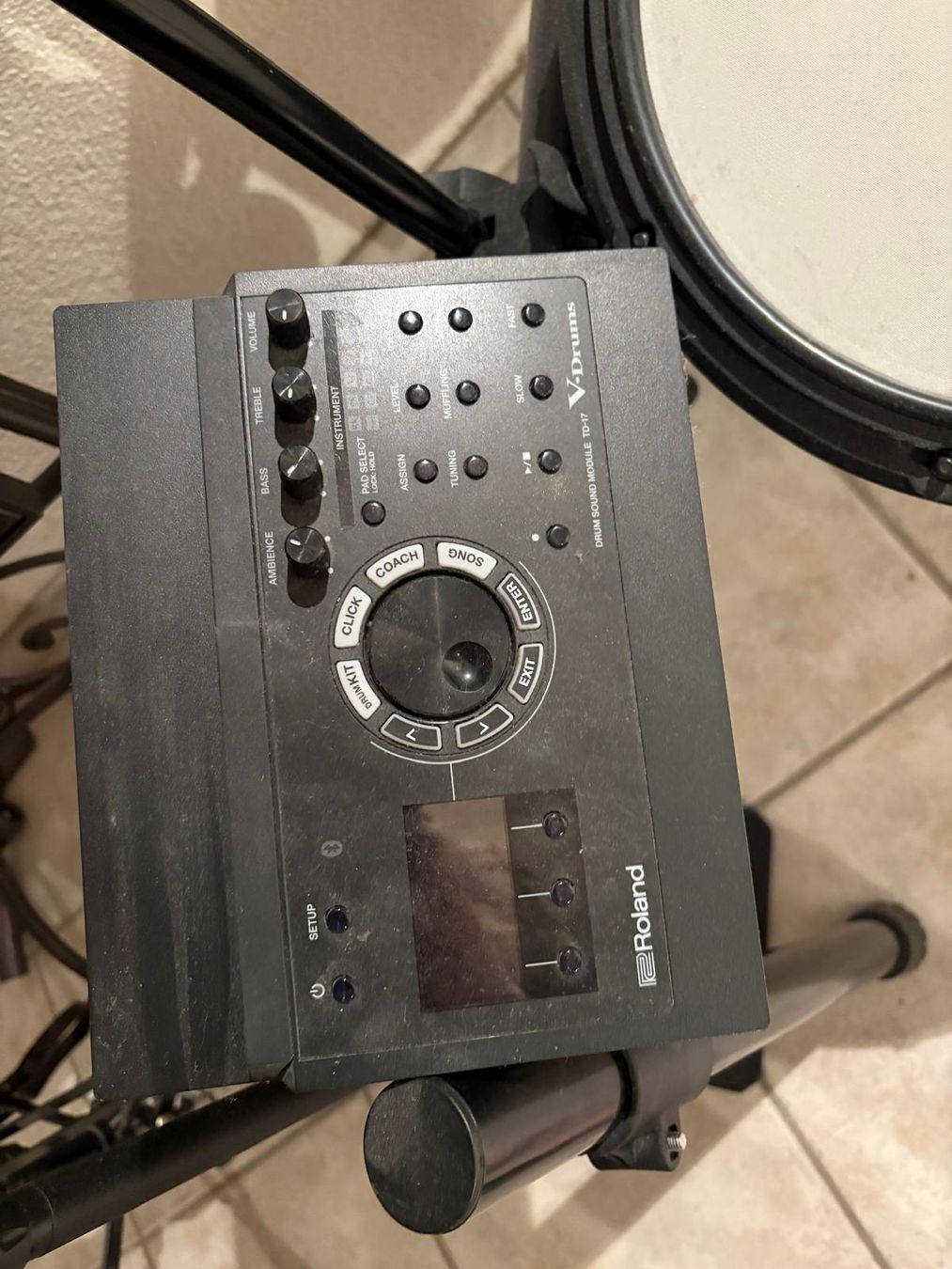 Roland Musikinstrumente: Roland TD-17 V-Drums Electronic Drum Kit - Great Set! – Gebraucht aus Vorderthal von blocus 1