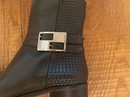 👢👢👢Stiefeletten FRANCO RUSSO Gr. 39 - Schwarz