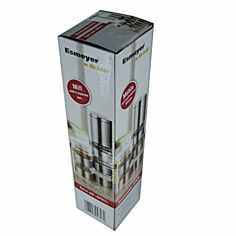 Küchengeräte: Pfeffermühle, Gewürzmühle, SPICY Silber – Neu und originalverpackt aus Wettingen von kochshop 2