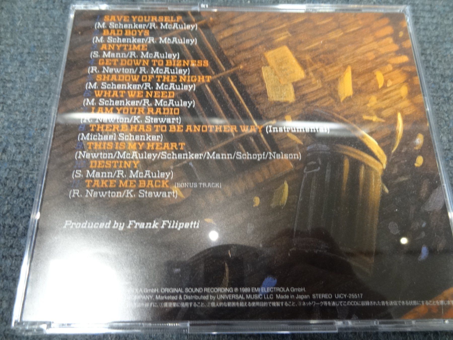 CDs: McAuley Schenker Group – Save Yourself  SHM-CD – Gebraucht aus luzern von musicandart 1