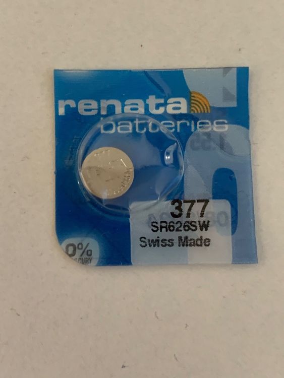 Uhren Batterie 377 | Kaufen auf Ricardo