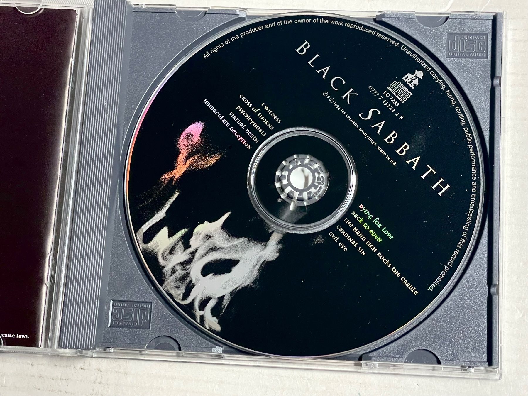 CD: Black Sabbath-Cross Purposes – Usato da Muri b. Bern venduto da AdidasCollector 3