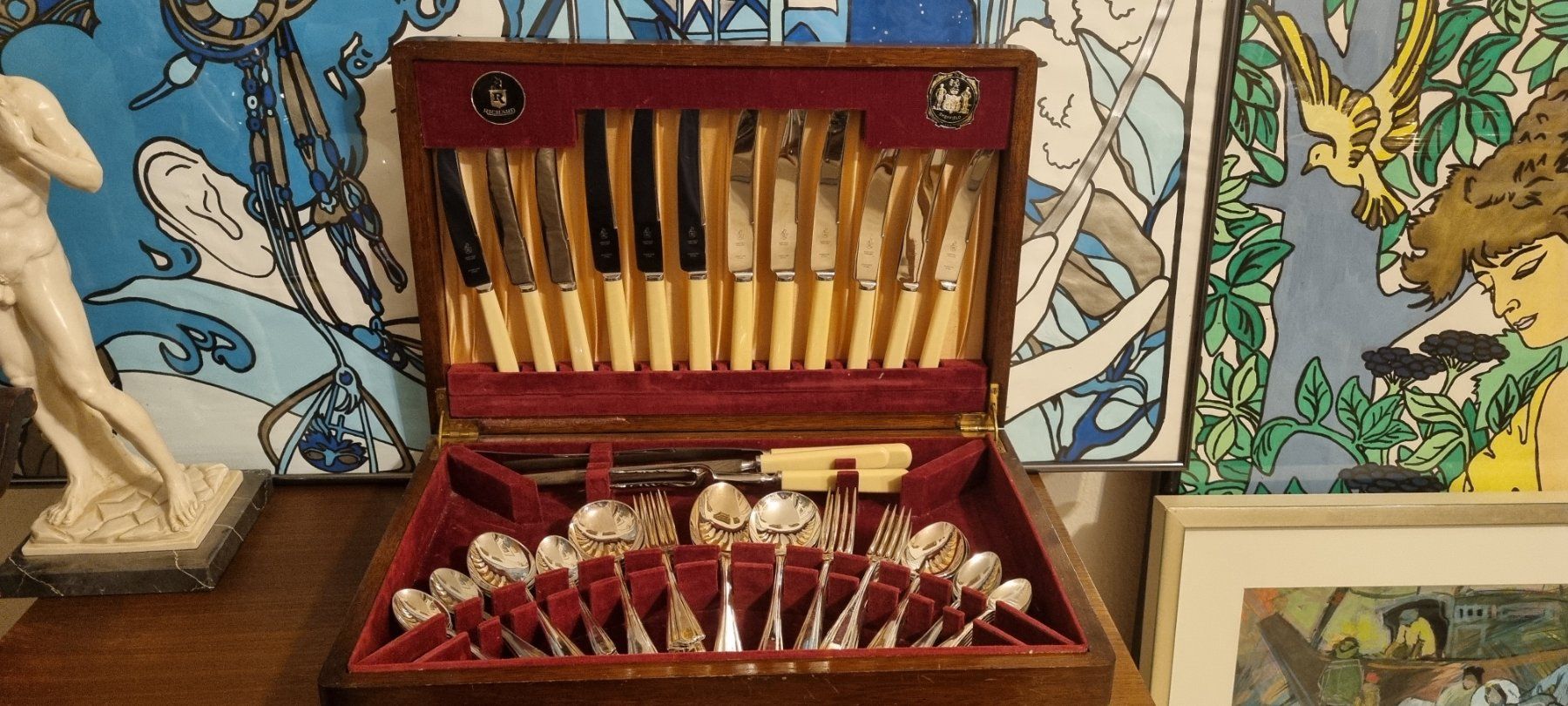 Set di posate: Silber Besteck 59 Teilig – Usato da Zürich venduto da Smile-2022