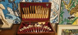 Silber Besteck 59 Teilig