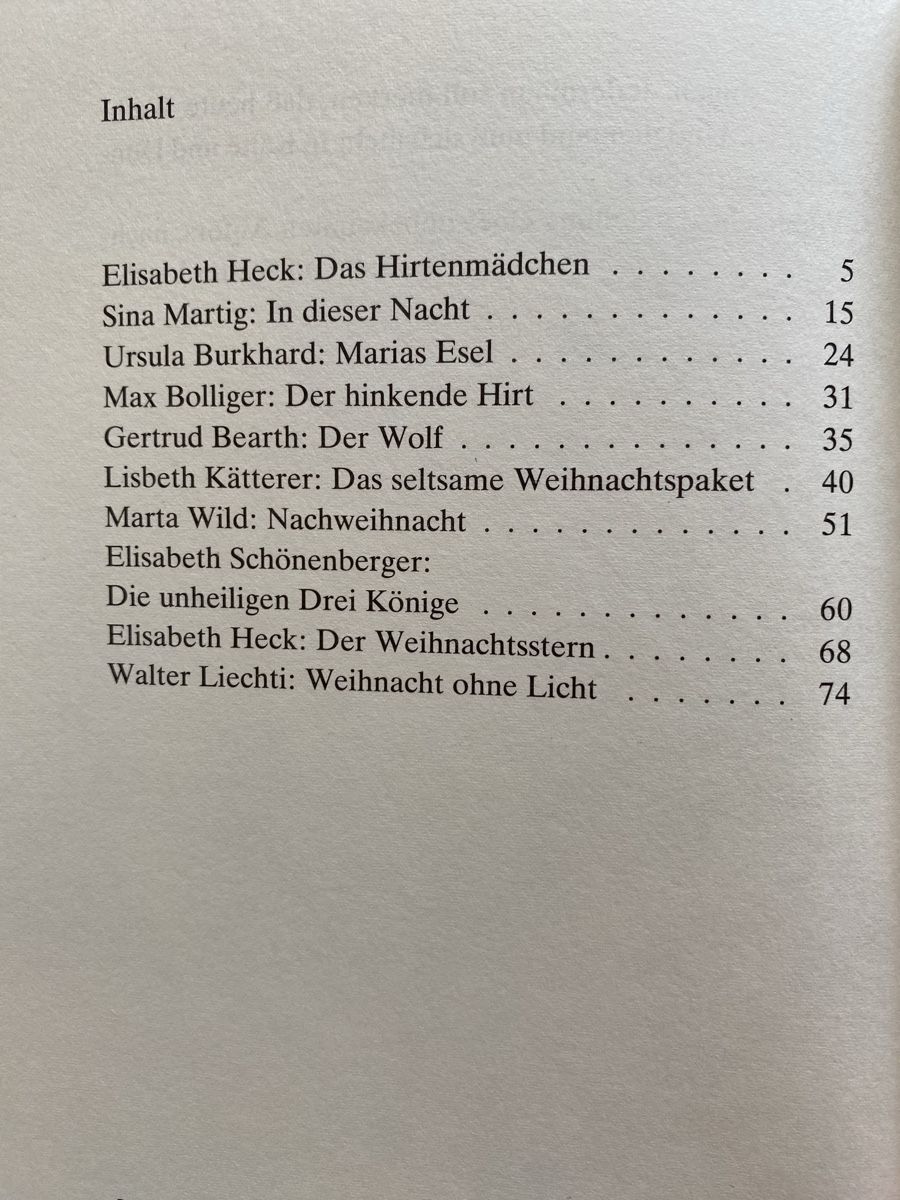 Libri: Das Hirtenmädchen, eine Weihnachtsgeschichte – Usato da Schwarzenburg venduto da Michellu 6